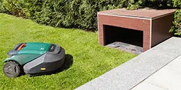 Unser Robomow und sein Zuhause